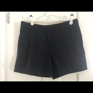 J.Crew black broken in chino short
